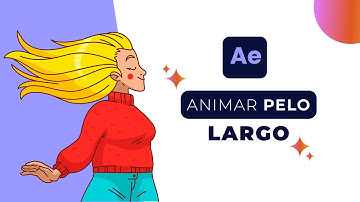 ANIMACIÓN de PELO o CABELLO LARGO en AFTER EFFECTS | Tutorial Rápido