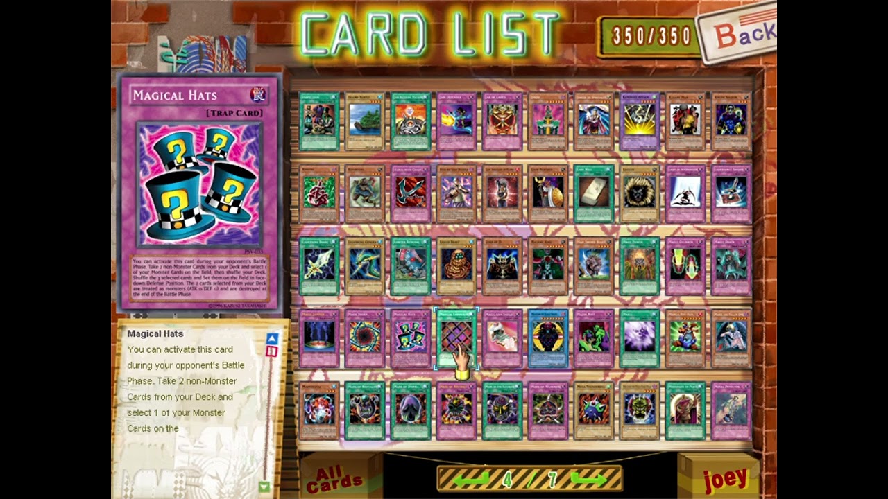 yugioh joey all cards Starter Deck: Card List with Pictures Yugioh JOEY THE PASSION All