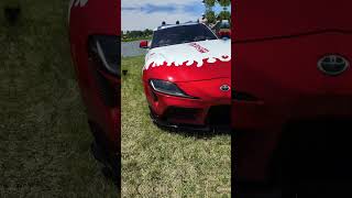 Crazy Wrap. #supra #toyota #toyotasupra #jdm #wrap #custom