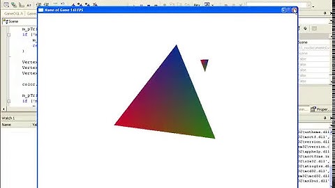 OpenGL Game Engine VMK 6: Scene Construction