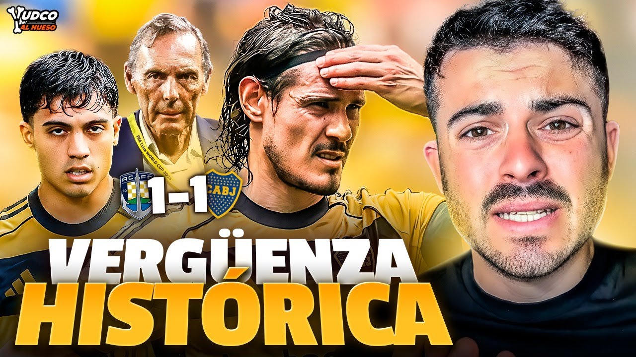 ¡TIRARON TODO A LA BASURA! 🔥 Boca EMPATÓ 1-1 vs Auckland City y quedó ELIMINADO - Mundial de Clubes