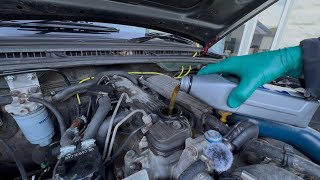 Career Overview Annual Service on a 300tdi Discovery 1
