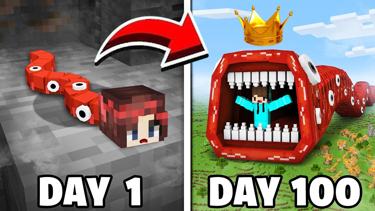 Perjalanan Hidup Cacing Kecil Tumbuh Dewasa Jadi GOD TRAIN EATER !!