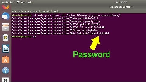 CMD : How to Show Wi-Fi Password in Ubuntu | NETVN