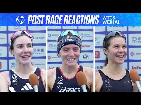 Post-race Reactions - Women | WTCS Weihai