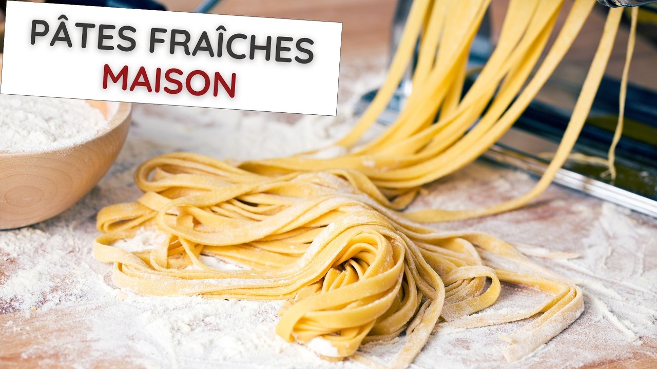 RECETTE - Comment faire des pâtes fraiches maison ?  : Guide Complet pour les Débutants !
