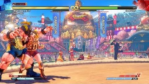 STREET FIGHTER 5 Lucia V Trigger 2 Combo