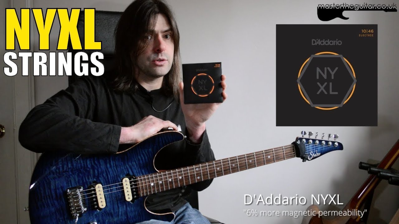 D'Addario NYXL Strings - MasterThatGear! - YouTube