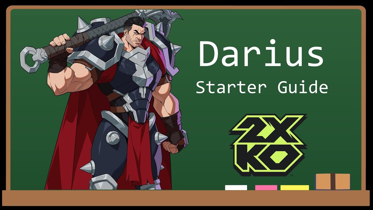 2XKO】ダリウス入門ガイド Darius Starter Guide - YouTube