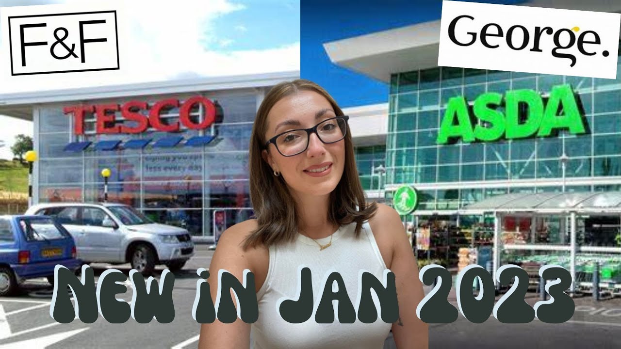 NEW IN GEORGE AT ASDA AND F&F AT TESCO-COME SHOP WITH ME JAN  2023//LAURENMEE 