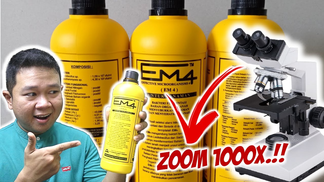ZOOM 1000x BIOAKTIVATOR PUPUK ORGANIK EM4