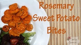 Rosemary Sweet Potato Bites- Gluten Free RECIPE