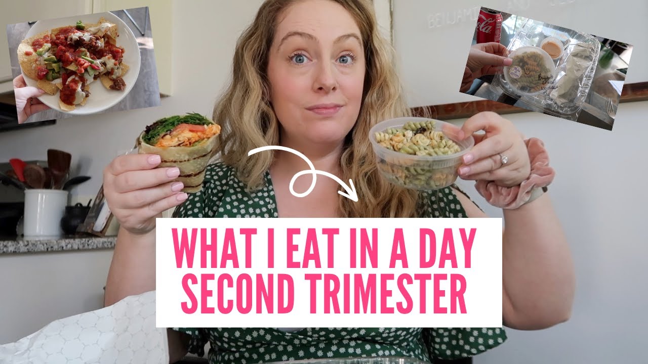 Image showcasing What I Eat in a Day 24 Weeks Pregnant // Second Trimester // Trying to ...