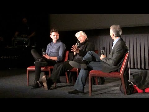 BEYOND THE REACH w/prod-actor Michael Douglas &amp; actor Jeremy Irvine; mod by Scott Mantz