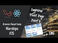 Development of a Browser-based Game #35: Laravel 8, React JS, TypeScript, improve fleet page, part 1