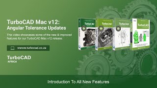 TurboCAD Mac v12 New Feature Tutorial: Angular Tolerance Updates