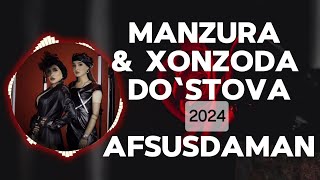 Manzura & Xonzoda Do‘stova - Afsusdaman | QOʻSHIQ MATNI • QOʻSHIQ SOʻZLARI • LYRIC CLIP