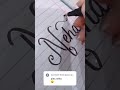 Anime music calligraphy art writing craft viral arabic