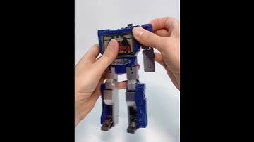 Soundwave with buzzaw #transformers g1