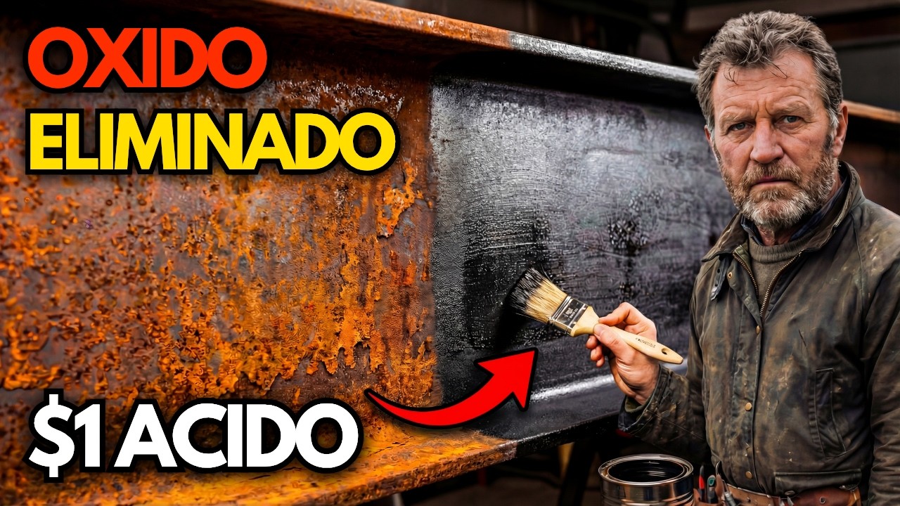 Este Ácido de $1 ELIMINA TODO el Oxido de Por VIDA | Por Qué lo Prohibieron en 1952?
