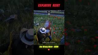 Stealing Explosives in RDR2 Be Like 💣 #rdr2 #gaming #shorts