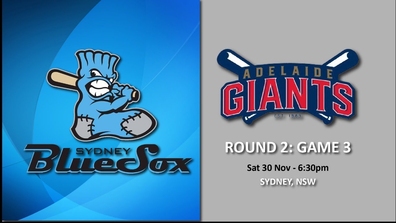 Adelaide Giants @ Sydney Blue Sox | Round 2, Game 3
