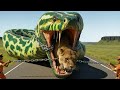 Heroic Rescue Team Saves Innocent Lioness From GIANT Python Attack mp3
