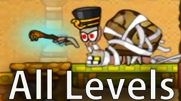 Snail Bob 3: Egypt Journey - Gameplay Walkthrough - All Levels