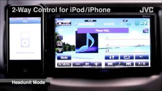 JVC 2-Way Control for iPod & iPhone on AV Receiver