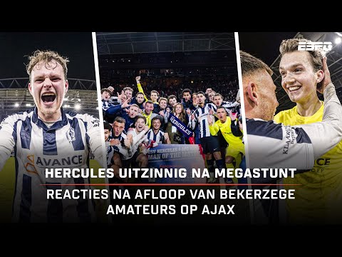 HERCULES schrijft HISTORIE ?? | Amateurs schakelen AJAX uit | Reacties