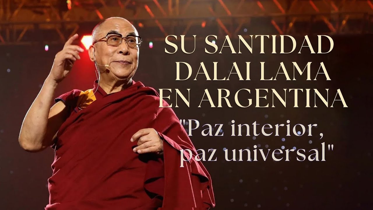 Paz interior, paz universal, con Dalai Lama ☸ - YouTube