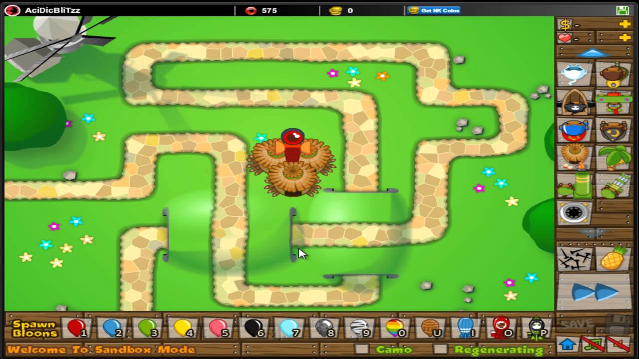 Bloons Tower Defense 5 Hacked Max Level