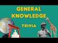 20 Trivia Questions 😱 | General Knowledge | Like A PRO