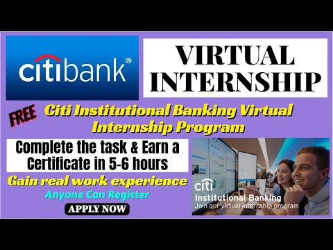citi global consumer banking virtual internship program citi global consumer banking virtual internship program