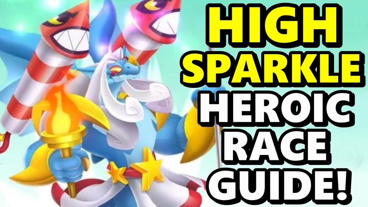 Новое руководство по героической гонке HIGH SPARKLE DRAGON + новые коллекции! Как добраться до 18...
