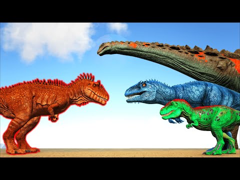 Video: Watter is groter carcharodontosaurus vs giganotosaurus?