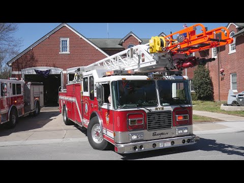 City of Rye FD Engine 191, Engine 192, Ladder 25 Respond to a Residential Alarm