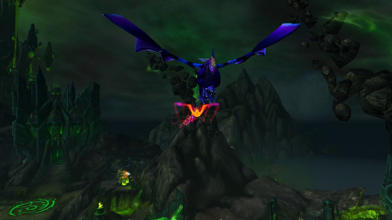 Magatha Grimtotem gives her drake too much sugar.