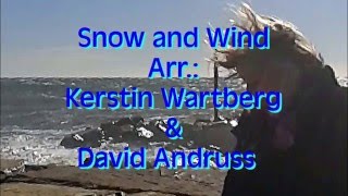 Music for violin beginners: &quot;Snow and Wind&quot; from Step by Step by Kerstin Wartberg