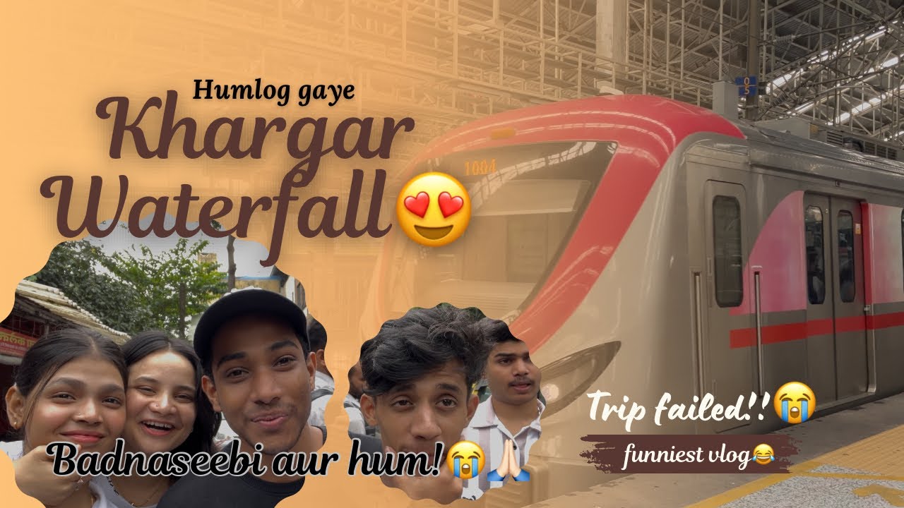 BADNASEEBI ON TOP⬆️😭 | HUMLOG GAYE KHARGARH WATERFALL😍❤️ | ALIREHANVLOGS