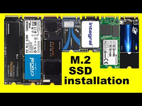 How to install M.2 SSD drive - YouTube