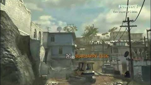 MW3 across map throwing knife payback