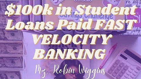 2023 HOW TO PAY $100K STUDENT LOANS FAST WITH VELOCITY BANKING@WhitsEnd-OurFinancialJourney