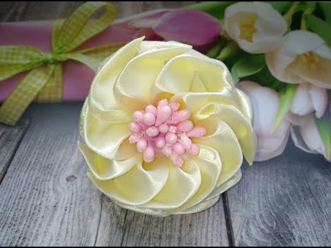 Цветы канзаши. Цветы