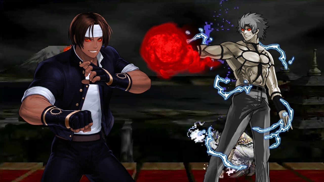 Mugen - KOF - Rioter Cross vs. Exile - 暴动者-克洛斯 vs. 放逐者海奥斯 - YouTube