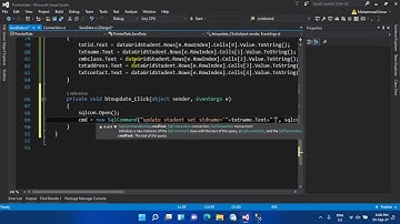 Insert Update Delete In Datagridview Using C# | Insert Update And Delete In C# Datagridview