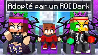 Adopté par une FAMILLE ROYALE DARK sur Minecraft !