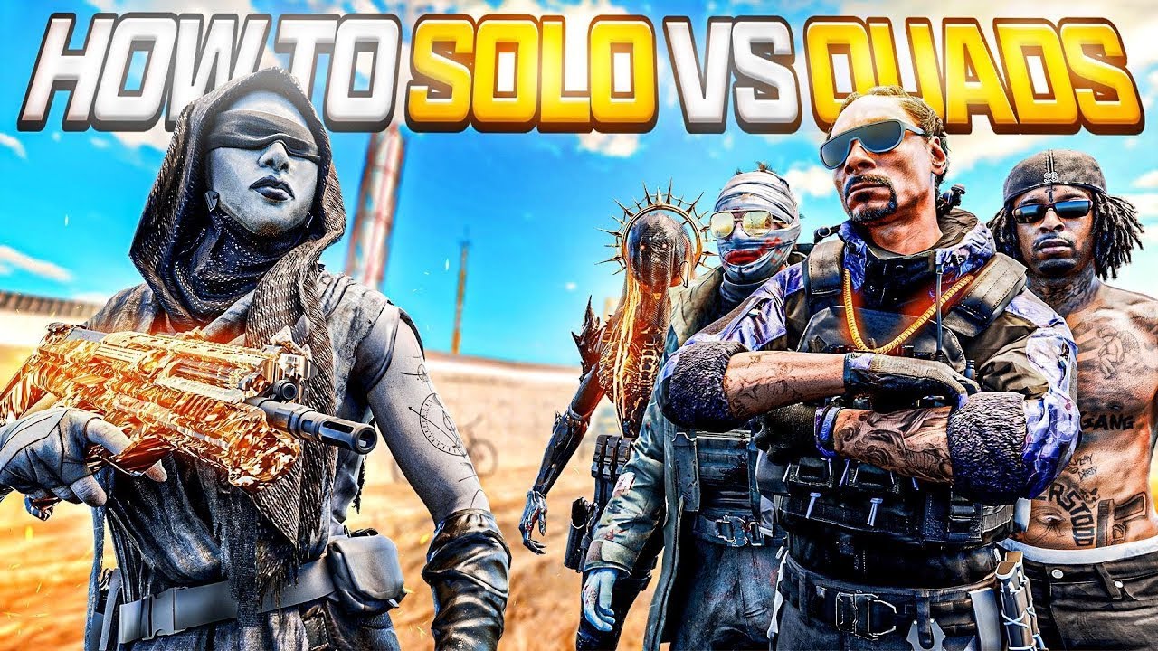 How to ACTULLY SOLO SQUAD on Warzone 👑