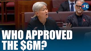James Paterson Challenges Penny Wong Over $6M Golf Club Grant | Australia News