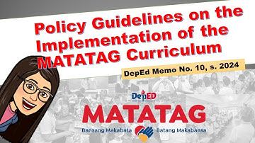 Matatag Curriculum- Explanatory Video #depedphilippines